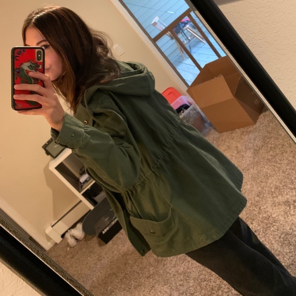 Urban Outfitters green utility jacket - Picture 3 of 3